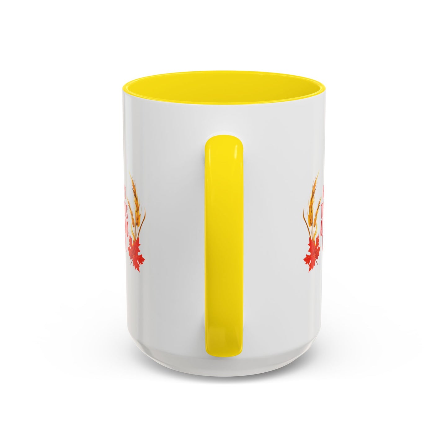 Accent Coffee Mug -Happy Thanksgiving Day