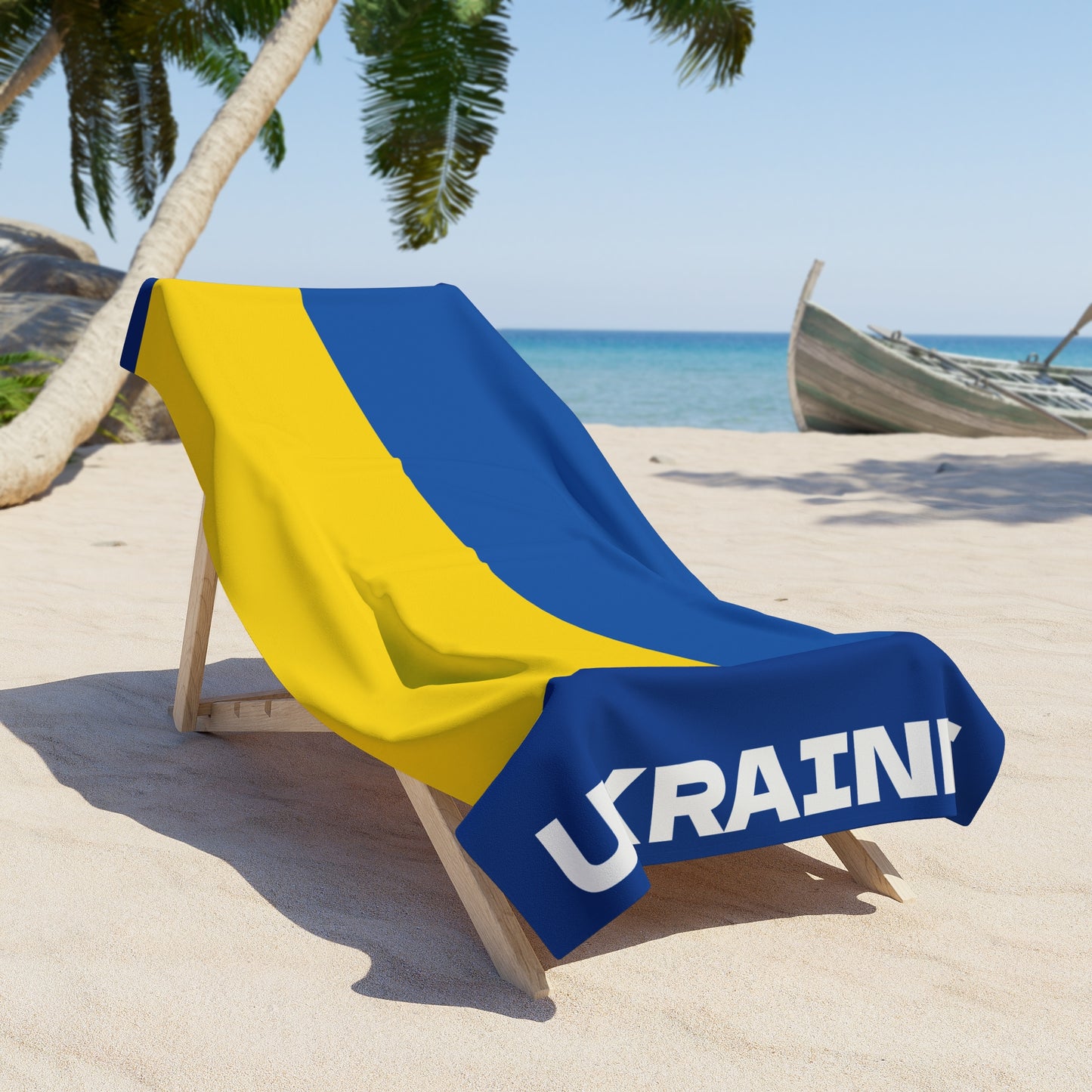 UKRAINE - Patriotic Beach Towel