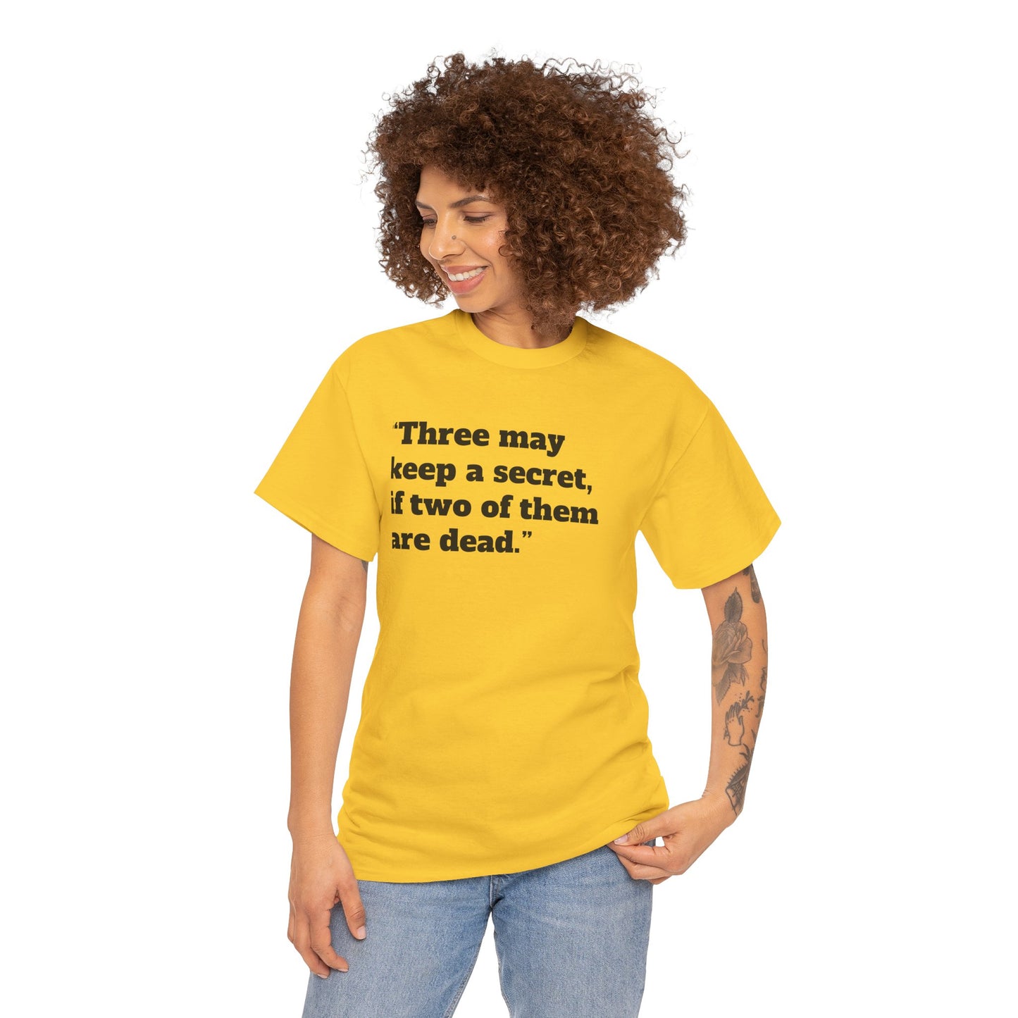 Three on a Secret Tee - Unisex T-Shirt