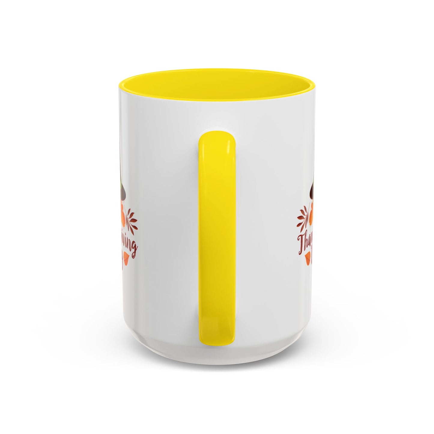 Accent Coffee Mug -Thanksgiving Day - Happy Thanksgiving Day