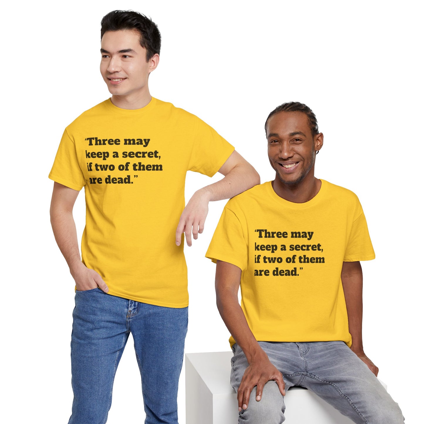 Three on a Secret Tee - Unisex T-Shirt