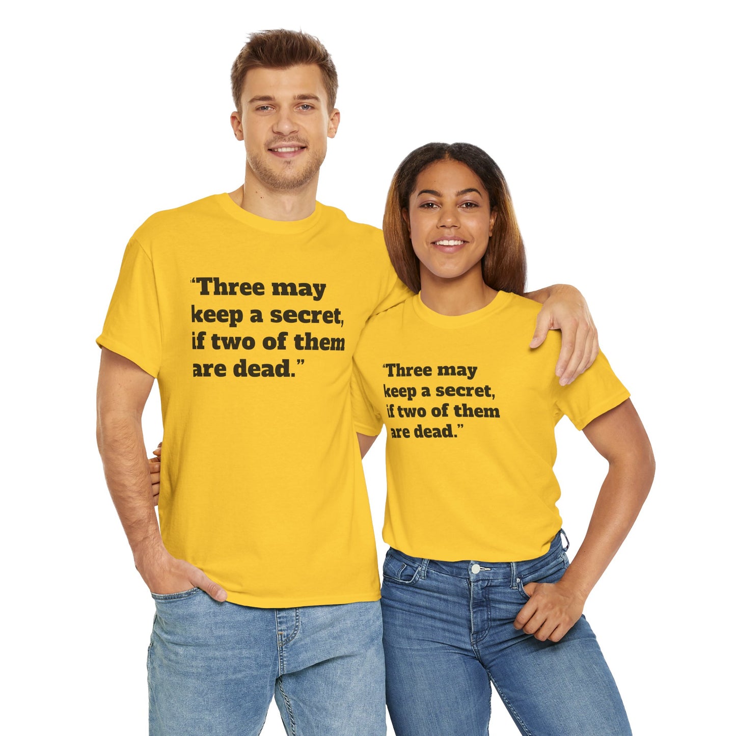 Three on a Secret Tee - Unisex T-Shirt