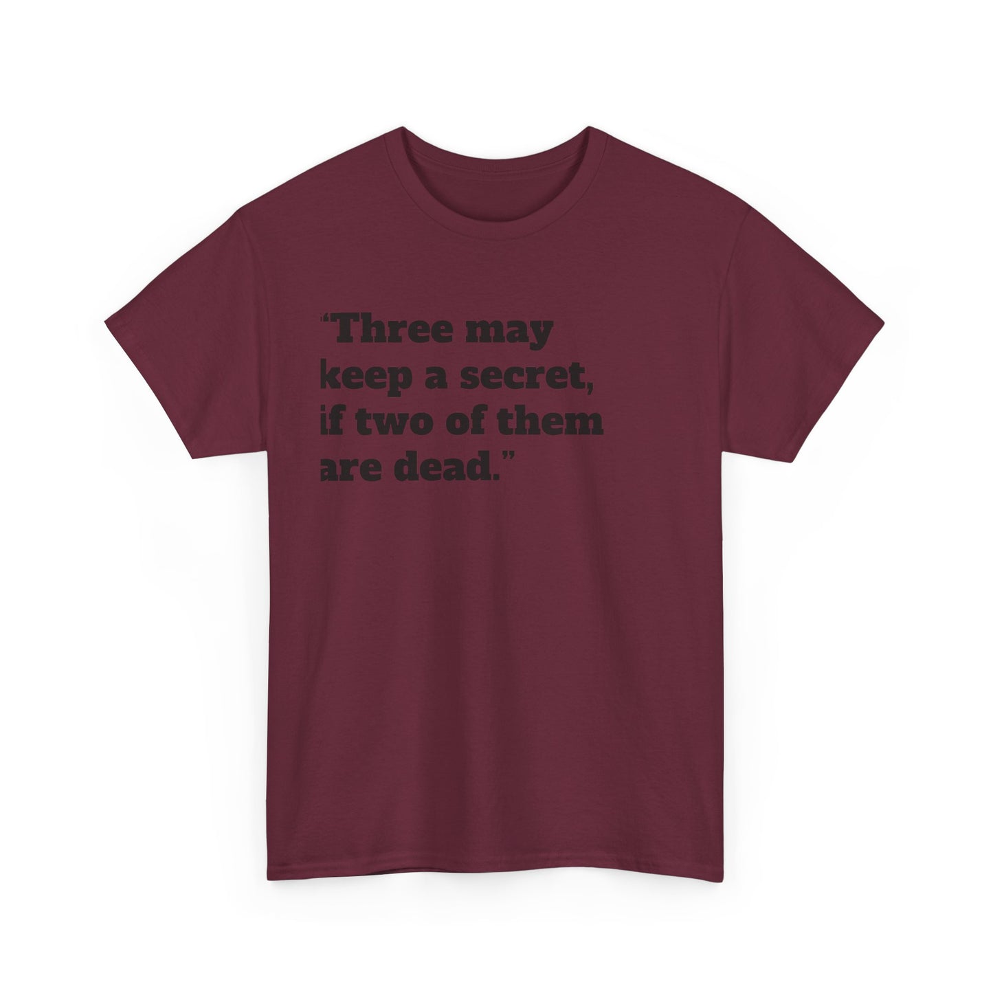 Three on a Secret Tee - Unisex T-Shirt
