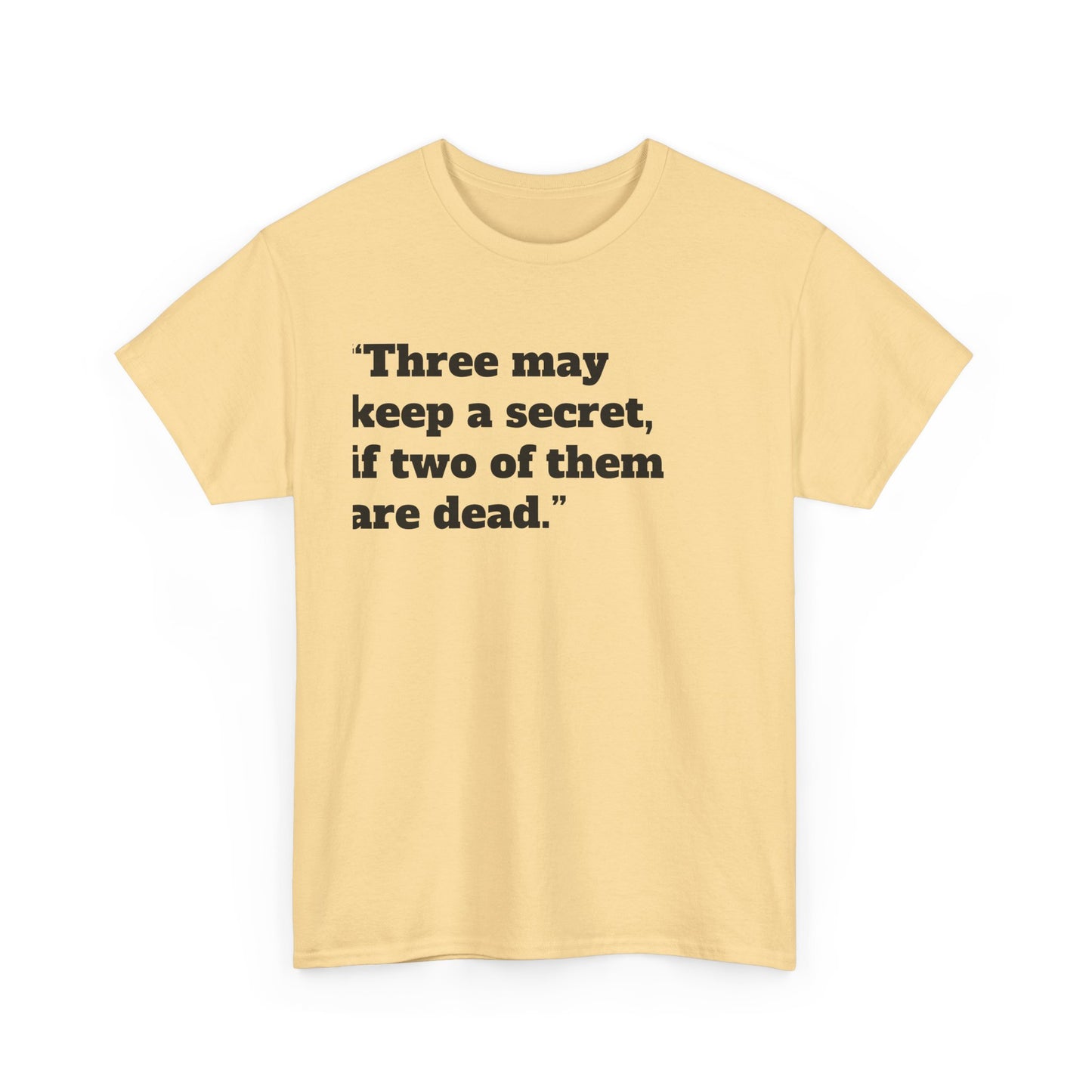 Three on a Secret Tee - Unisex T-Shirt
