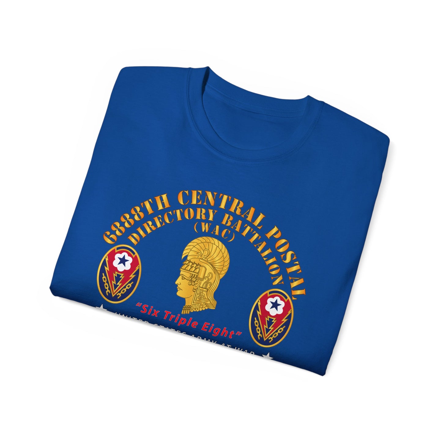 Unisex Ultra Cotton Tee - Army - 6888th Central Postal Directory Battalion - Wwii W Eu Svc