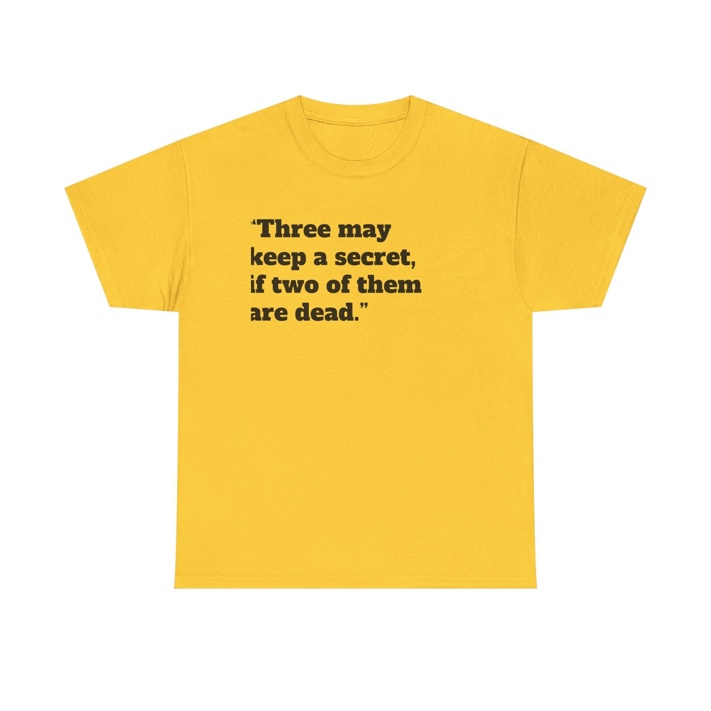 Three on a Secret Tee - Unisex T-Shirt
