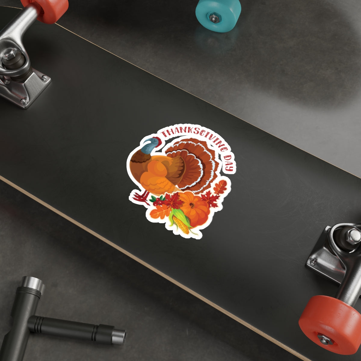 Die-Cut Stickers - Thanksgiving - Happy Turkey Day
