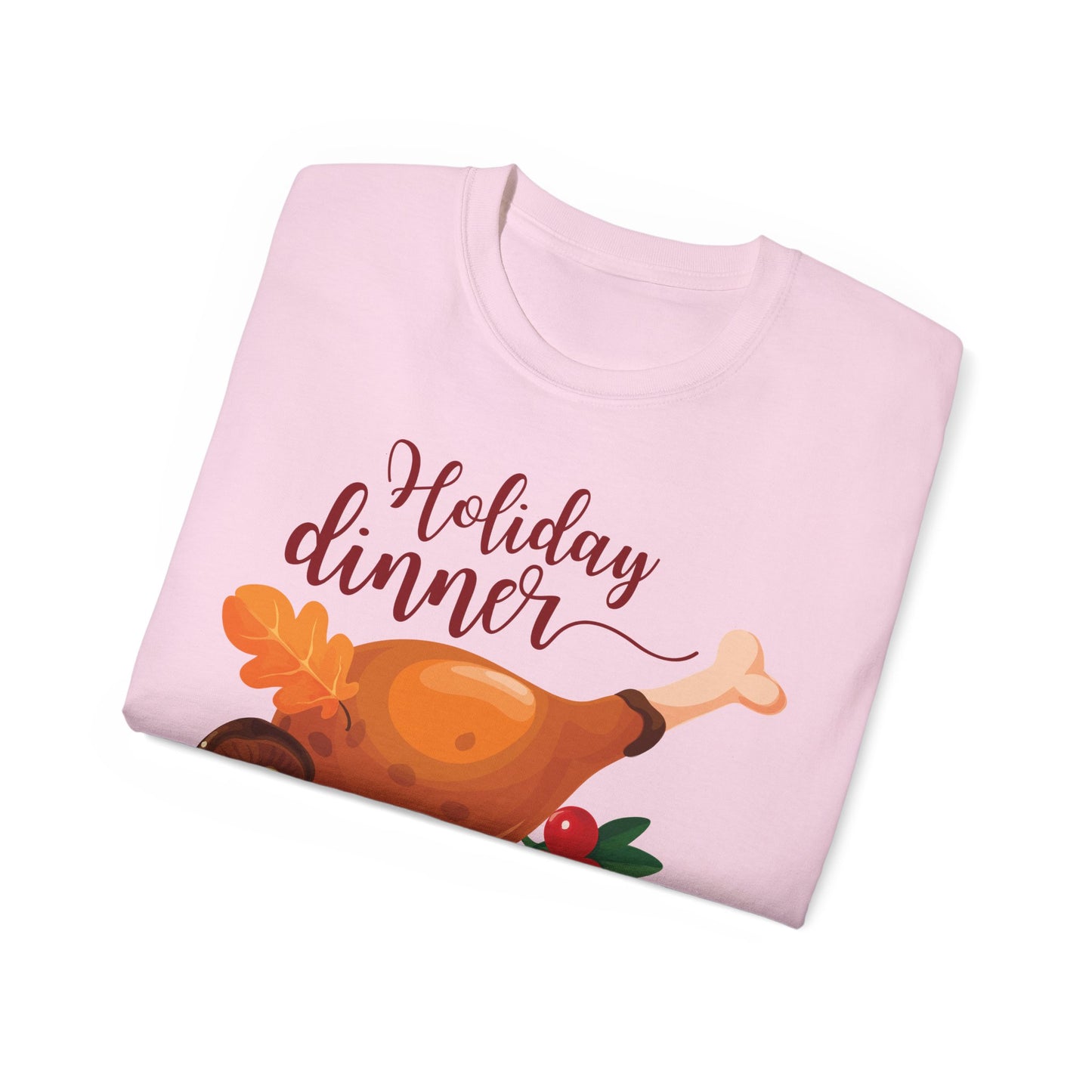 Unisex Ultra Cotton Tee - Holiday Dinner