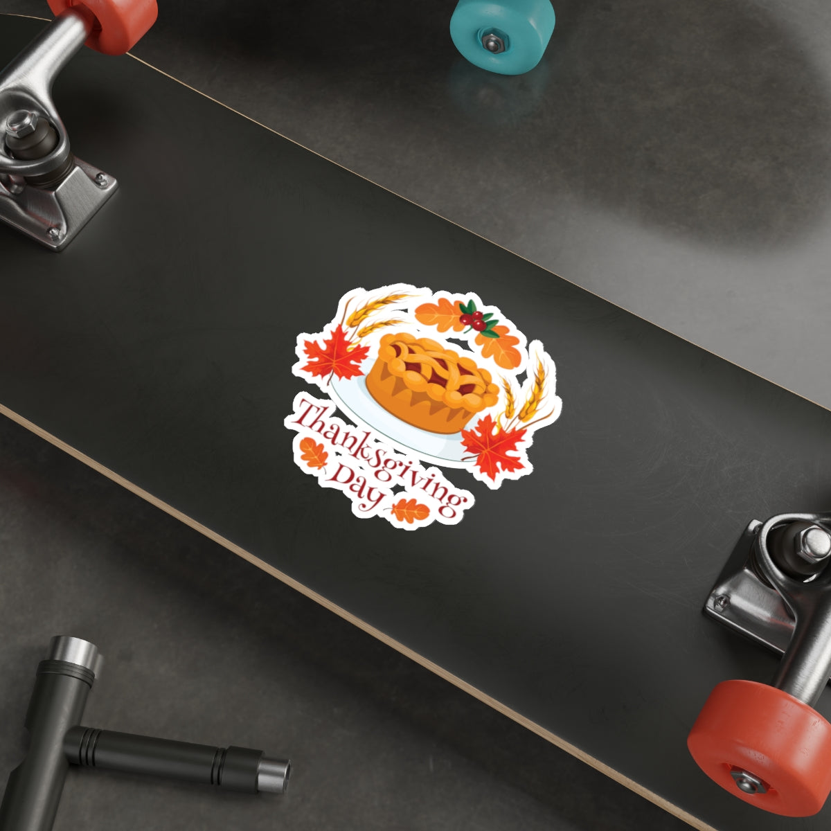 Die-Cut Stickers - Thanksgiving Day