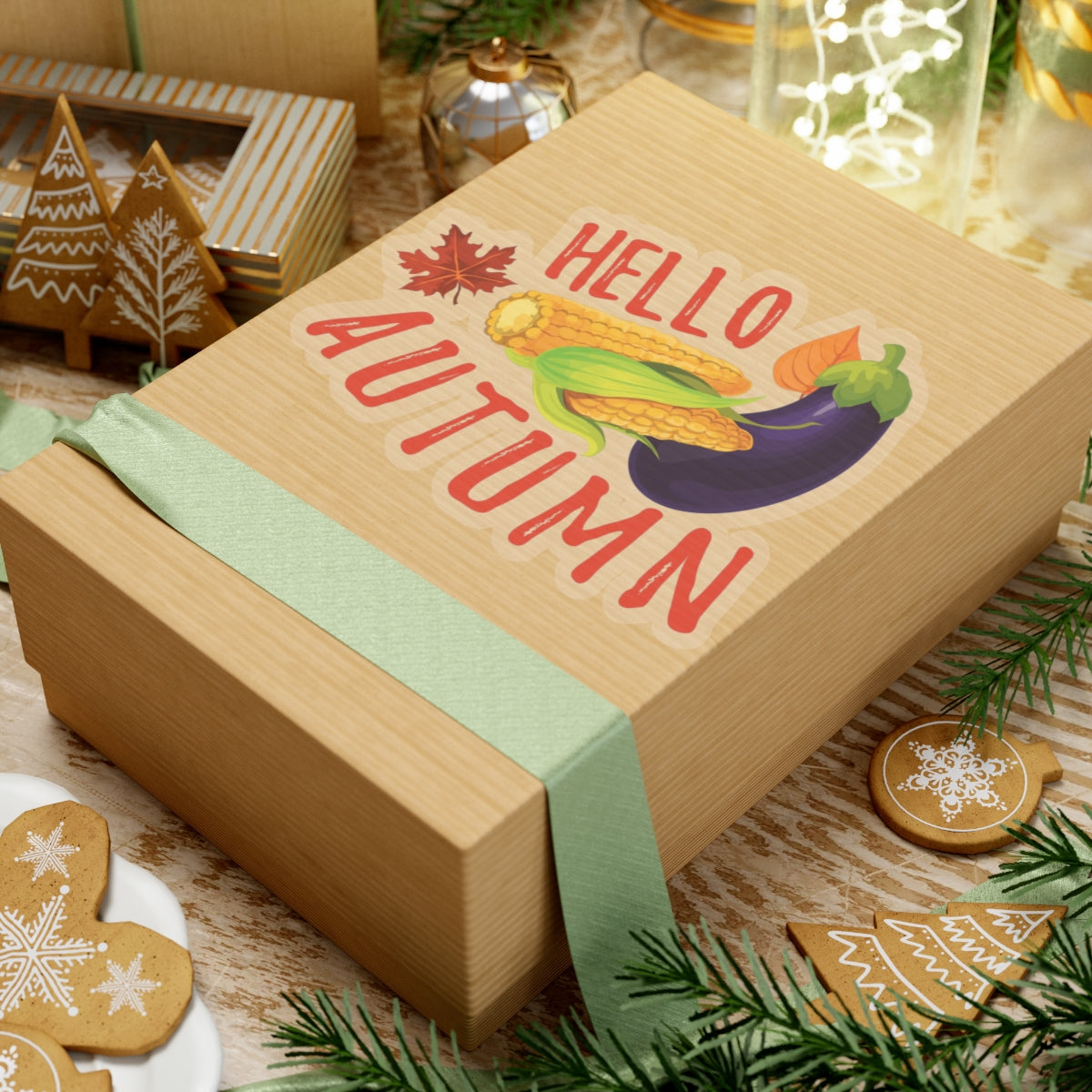 Kiss-Cut Stickers - Hello Autumn