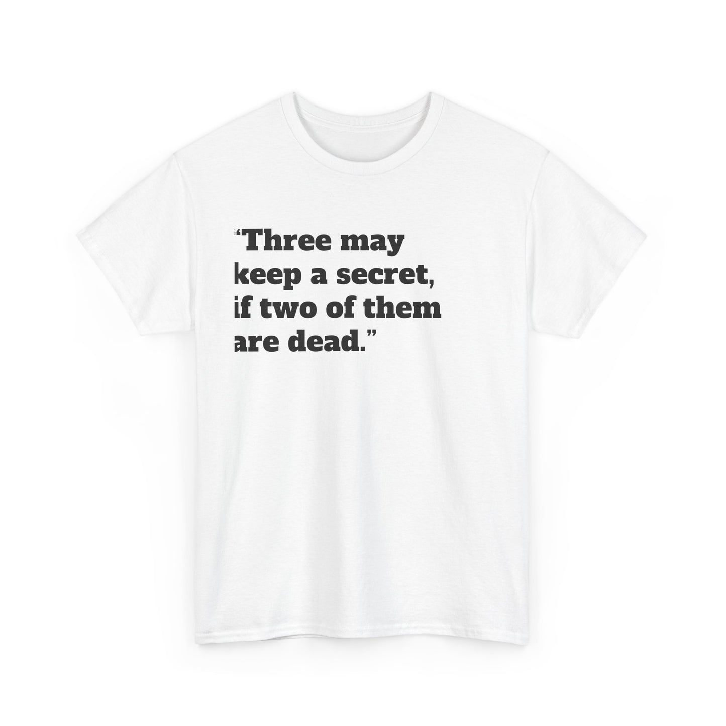 Three on a Secret Tee - Unisex T-Shirt
