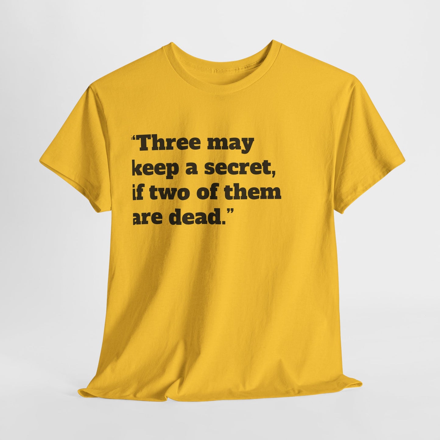 Three on a Secret Tee - Unisex T-Shirt