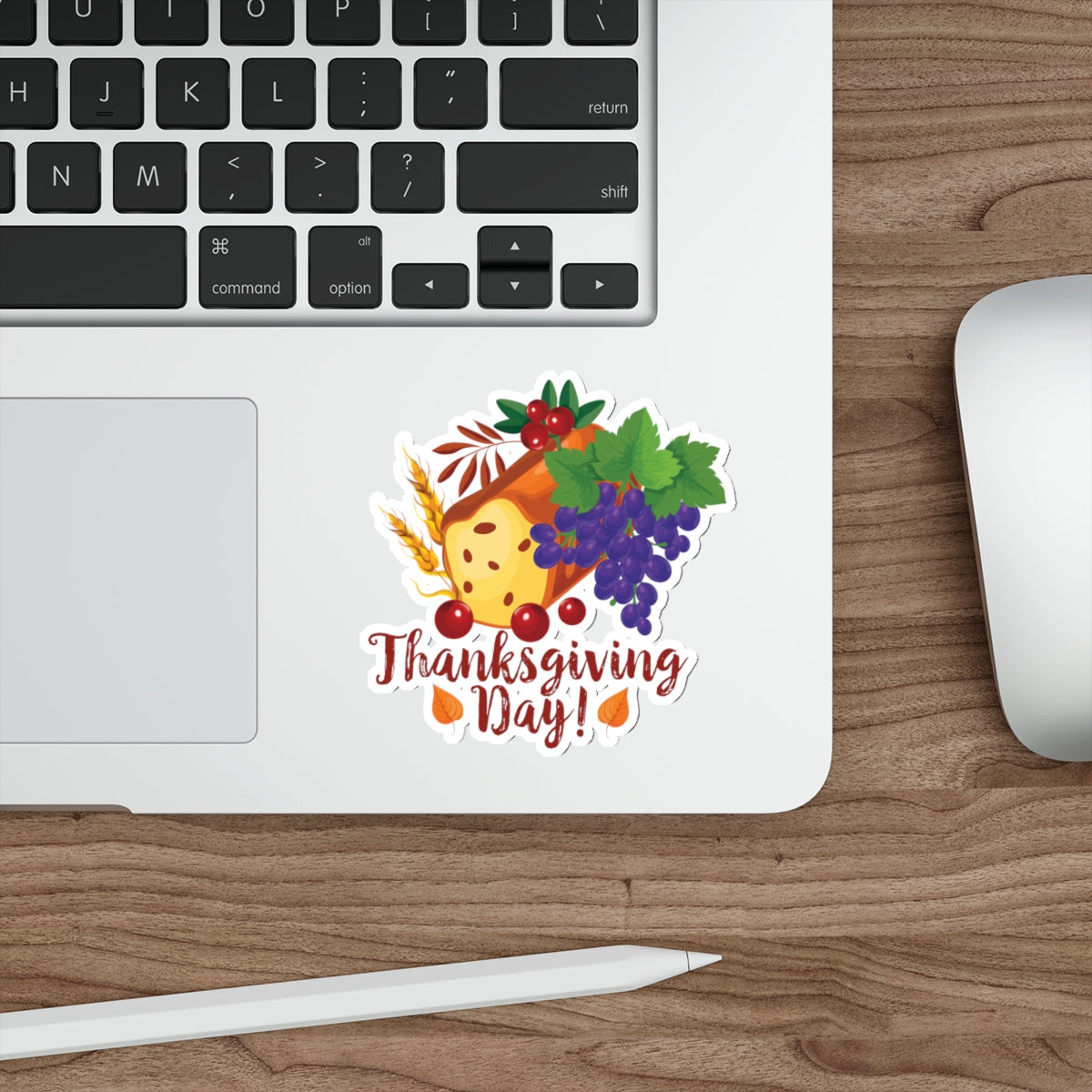 Die-Cut Stickers - Thanksgiving Day - Bread