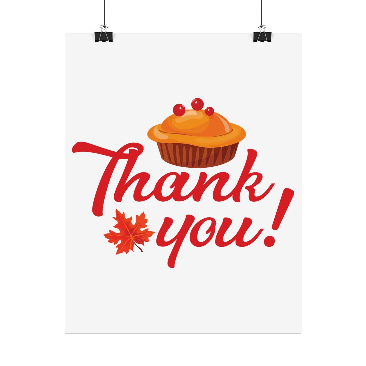 Rolled Poster -Thank you