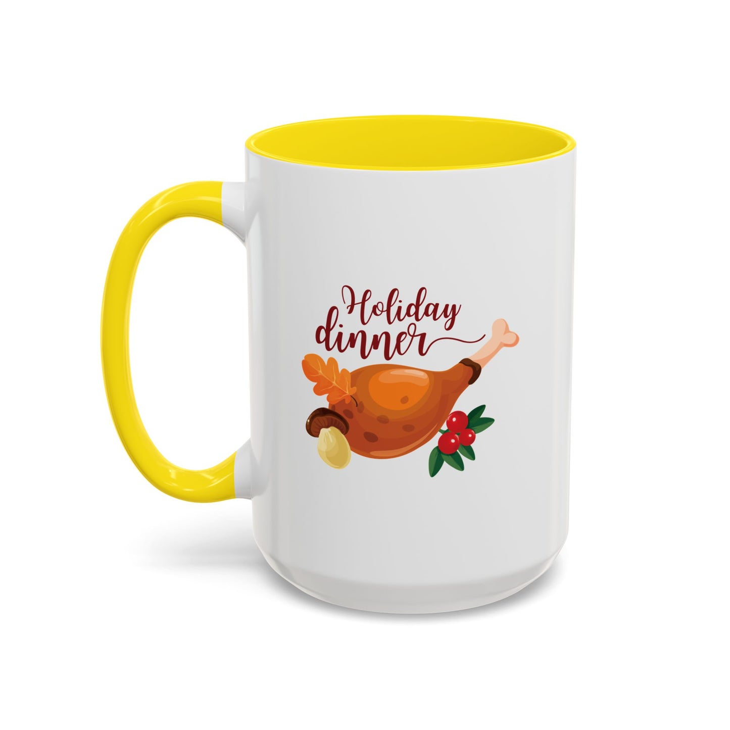 Accent Coffee Mug -Holiday Dinner
