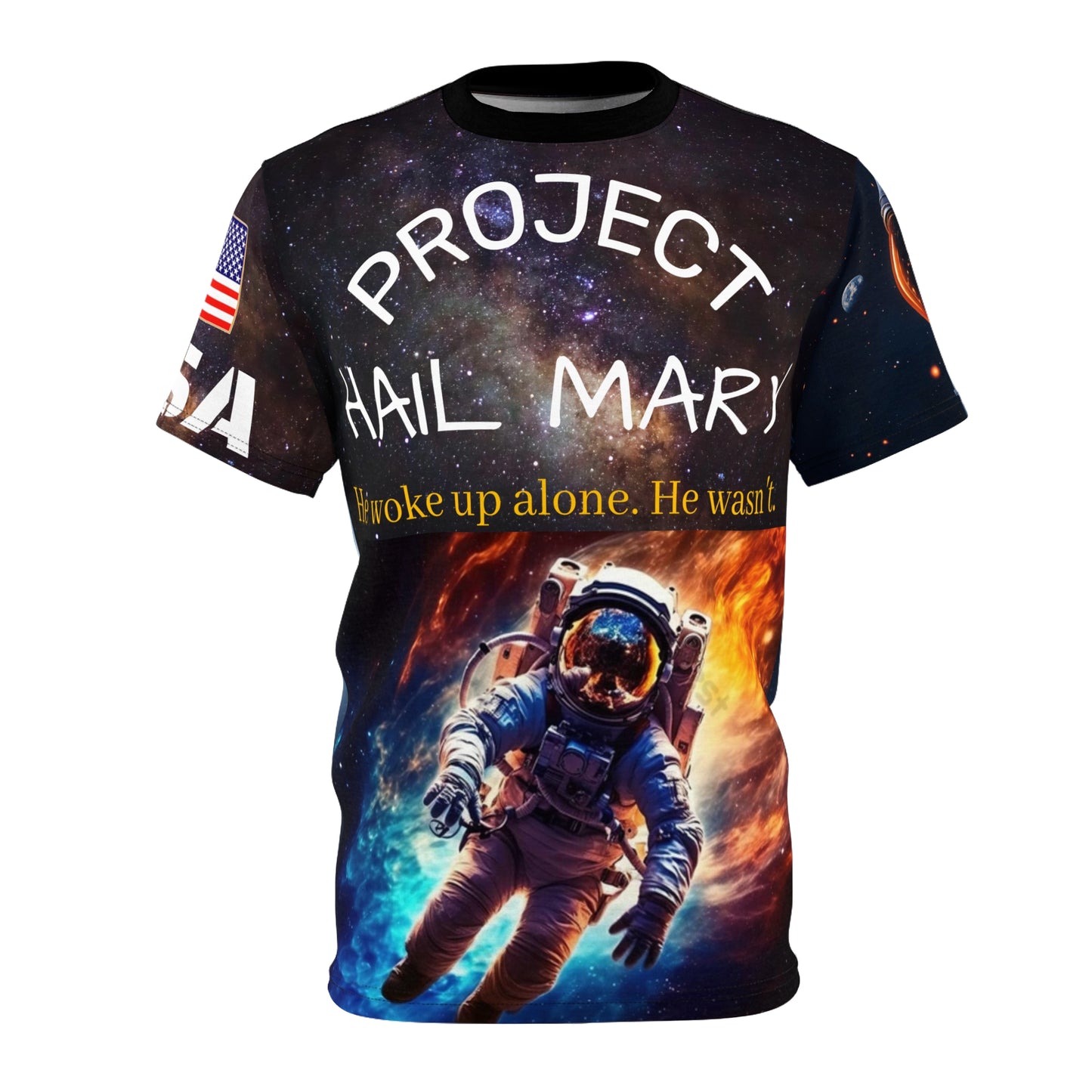 Project Hail Mary Astronaut Tee | Space Science Novel Design