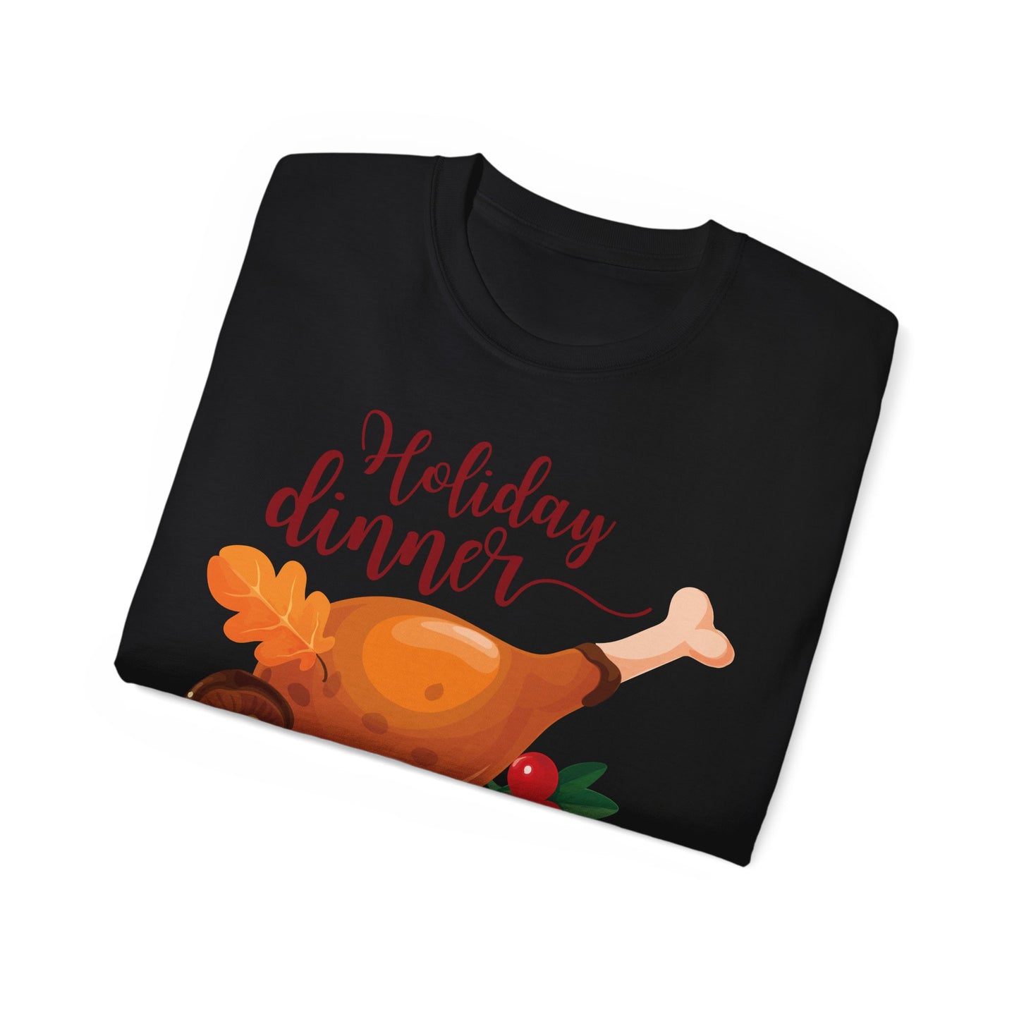 Unisex Ultra Cotton Tee - Holiday Dinner