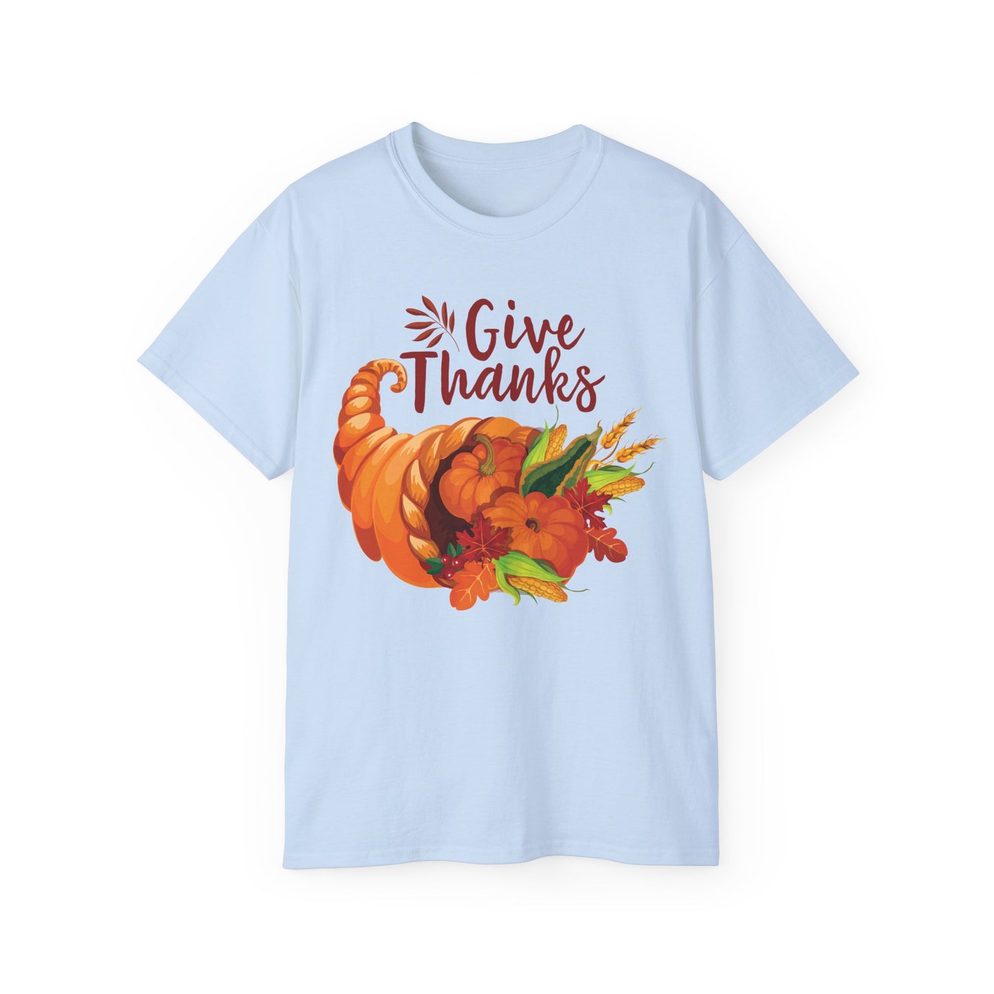 Unisex Ultra Cotton Tee - Thanksgiving - Give Thanks