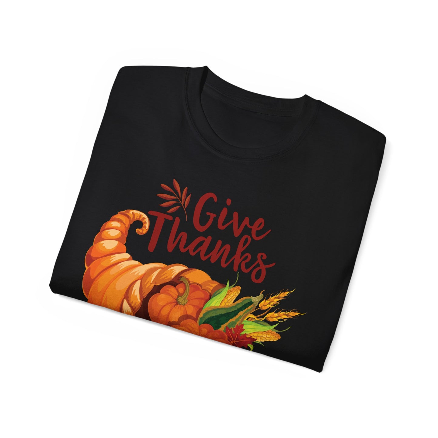 Unisex Ultra Cotton Tee - Thanksgiving - Give Thanks