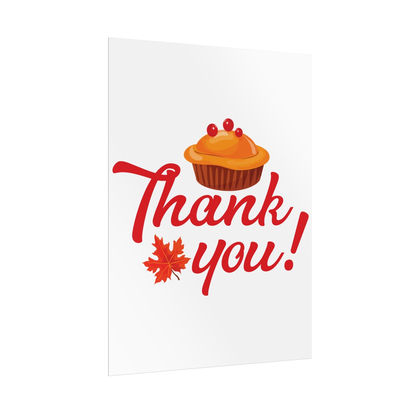 Rolled Poster -Thank you