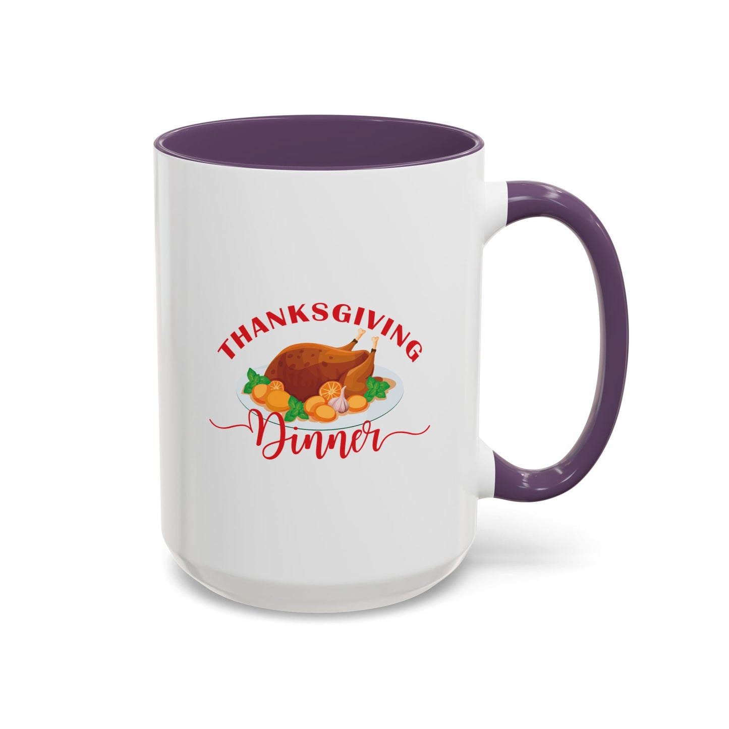 Accent Coffee Mug -Thanksgiving Dinner