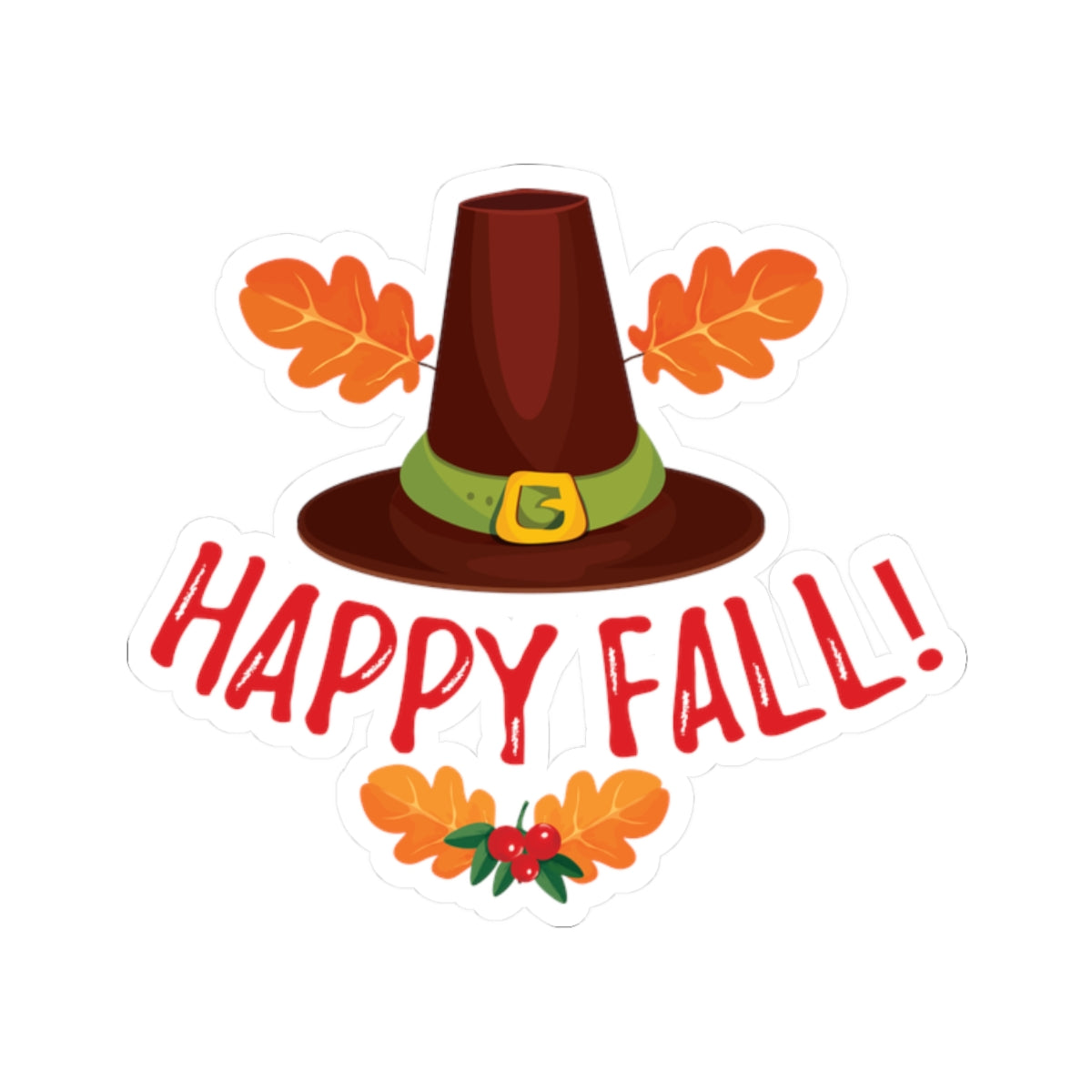 Kiss-Cut Stickers -Happy Fall
