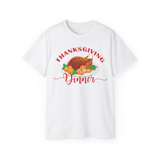 Unisex Ultra Cotton Tee -Thanksgiving Dinner