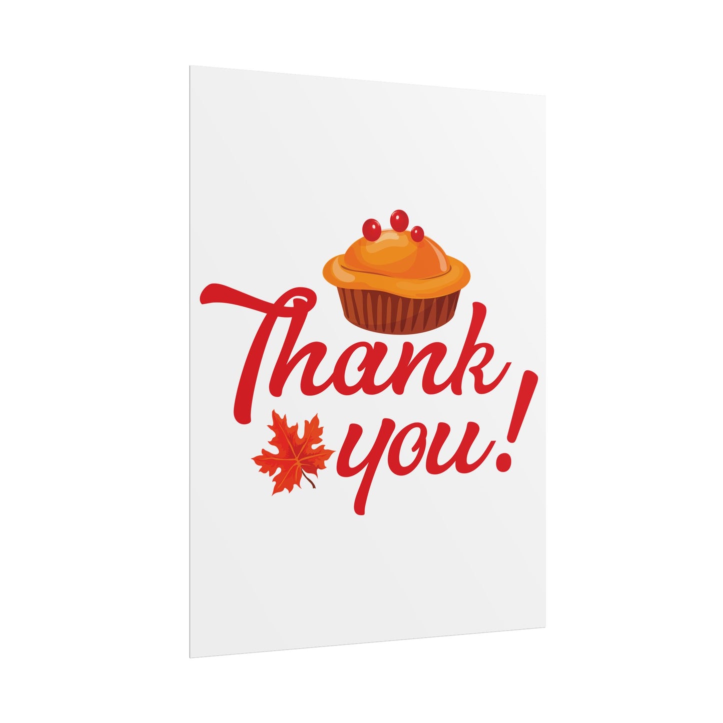 Rolled Poster -Thank you