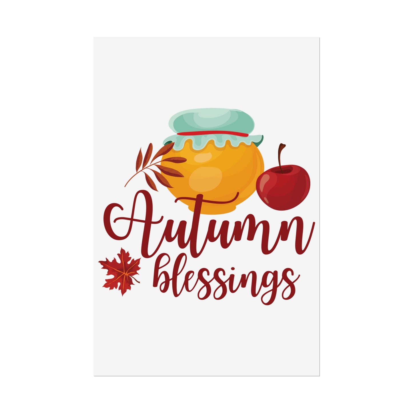 Rolled Poster - Autumn Blessings
