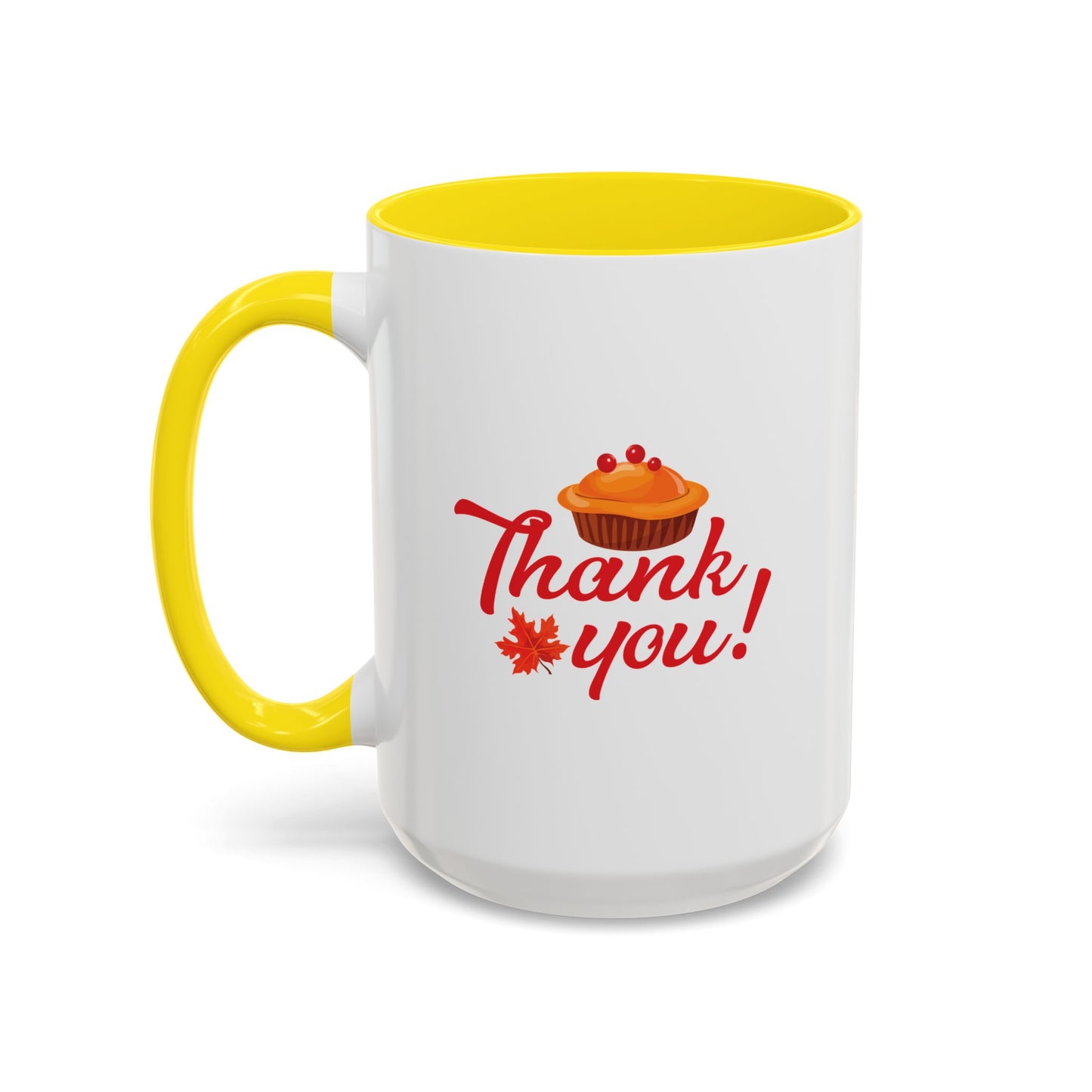 Accent Coffee Mug -Thank you
