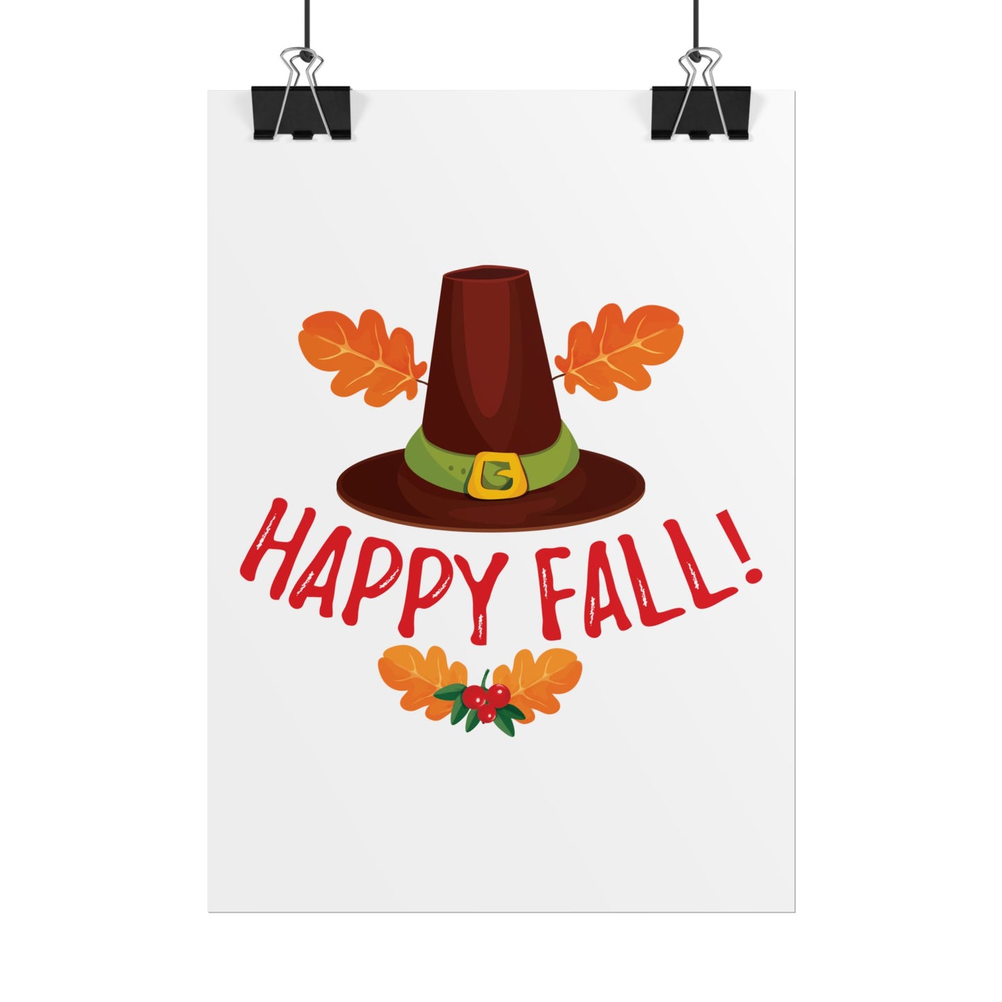 Rolled Poster -Happy Fall
