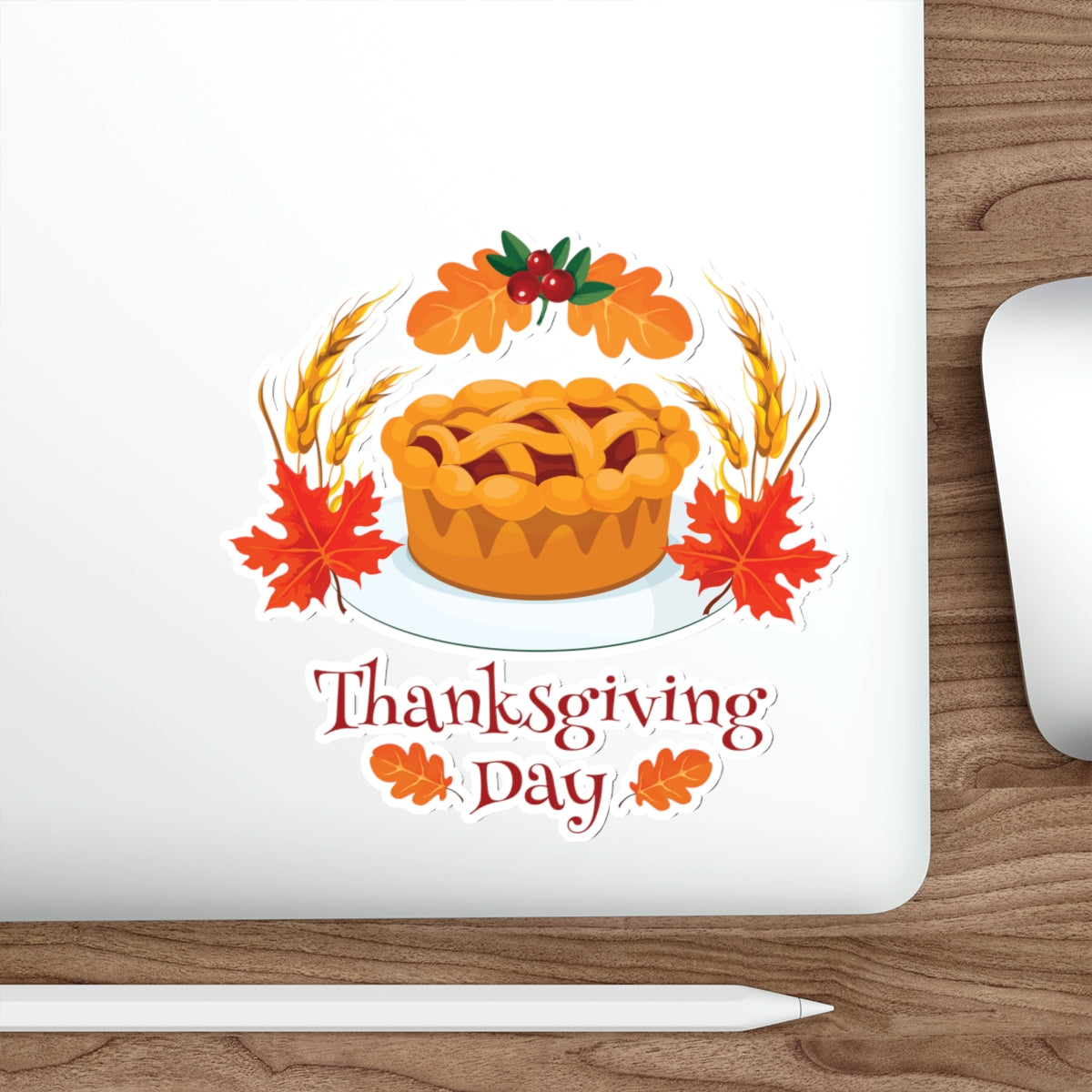 Die-Cut Stickers - Thanksgiving Day