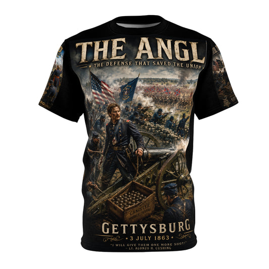 Union Battery - Lt Alonzo Cushing - 3 July 1963 Tribute Tee - Gettysburg, PA, "The Defense That Saved the Union"