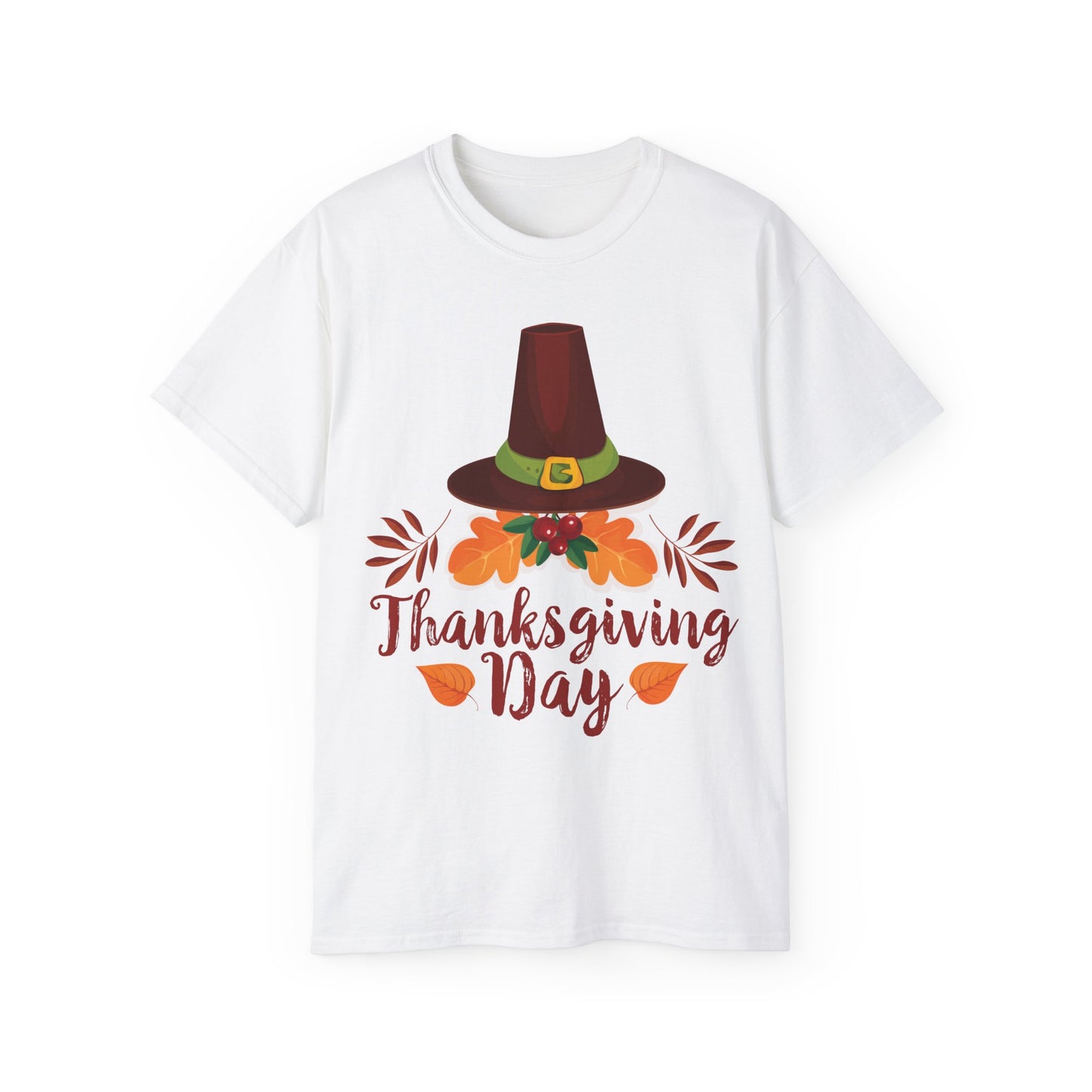 Unisex Ultra Cotton Tee - Thanksgiving Day - Happy Thanksgiving Day