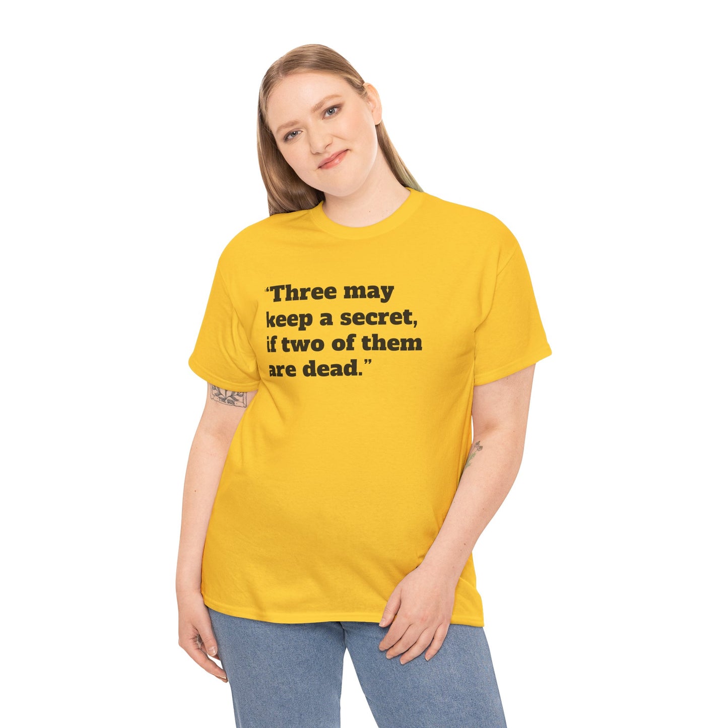 Three on a Secret Tee - Unisex T-Shirt