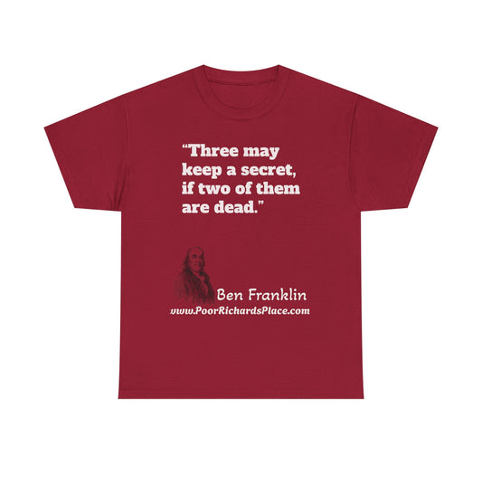 Three on a Secret Tee - Unisex T-Shirt