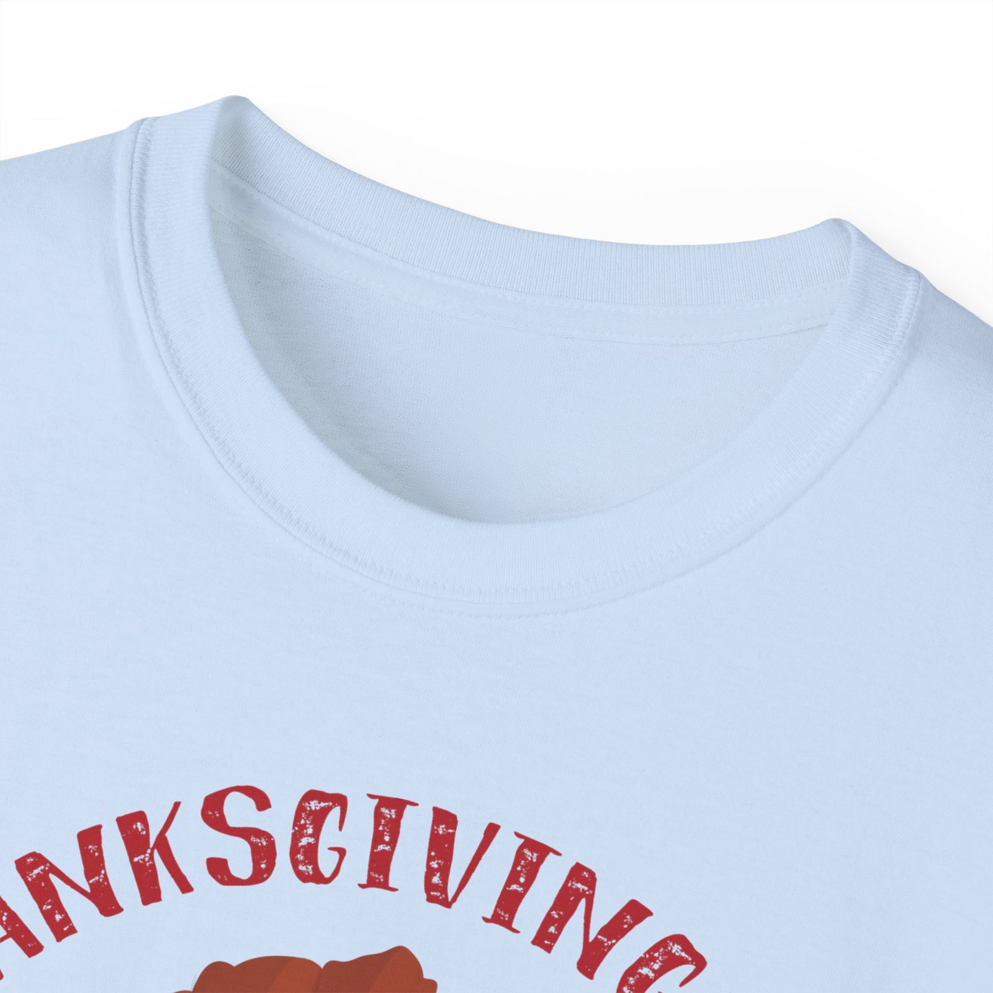 Unisex Ultra Cotton Tee - Thanksgiving - Happy Turkey Day