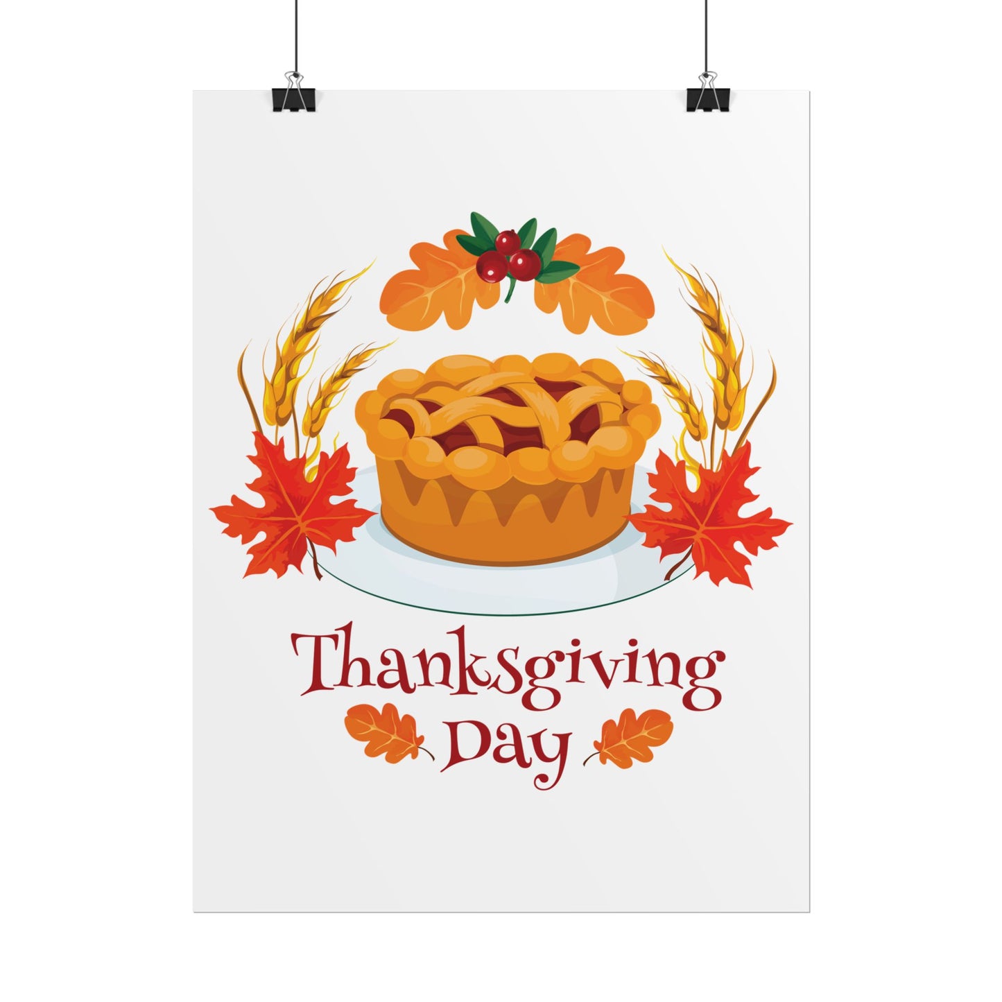 Rolled Poster -Thanksgiving Day