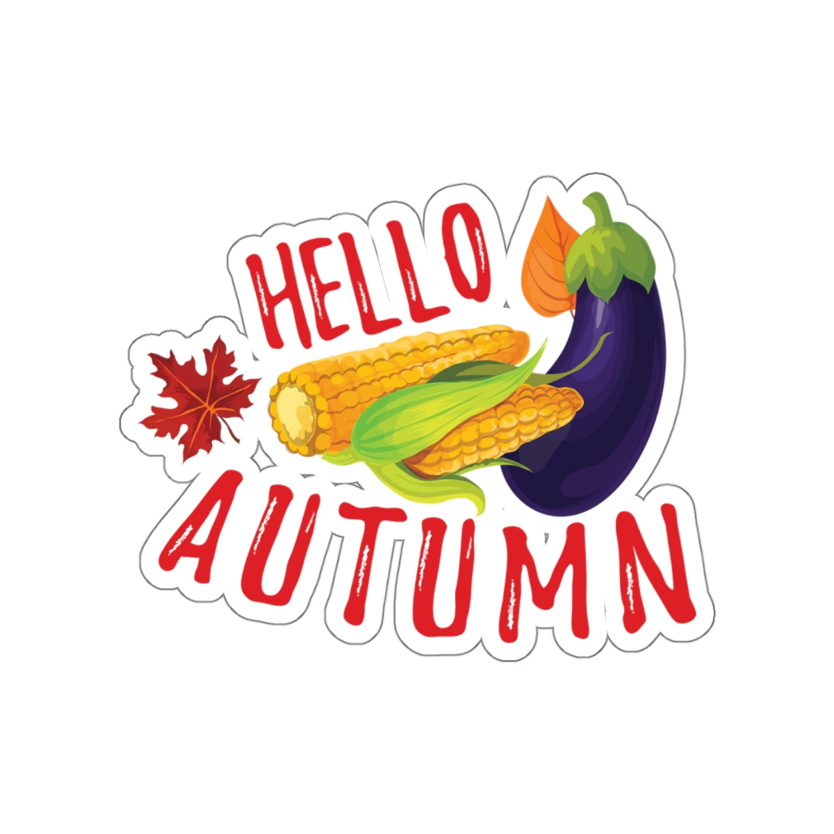Die-Cut Stickers - Hello Autumn