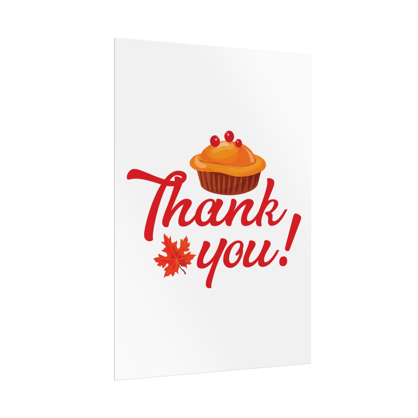 Rolled Poster -Thank you