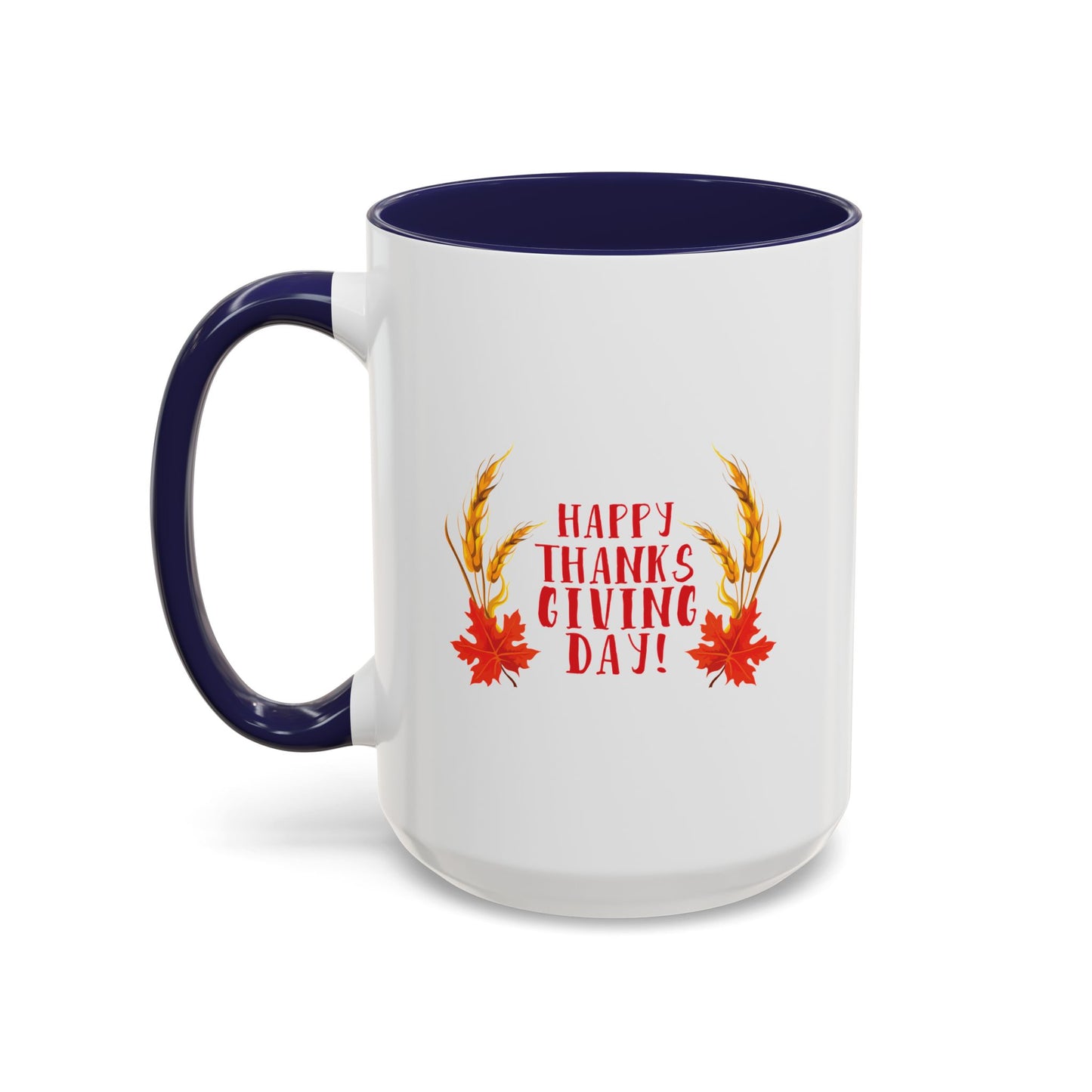 Accent Coffee Mug -Happy Thanksgiving Day