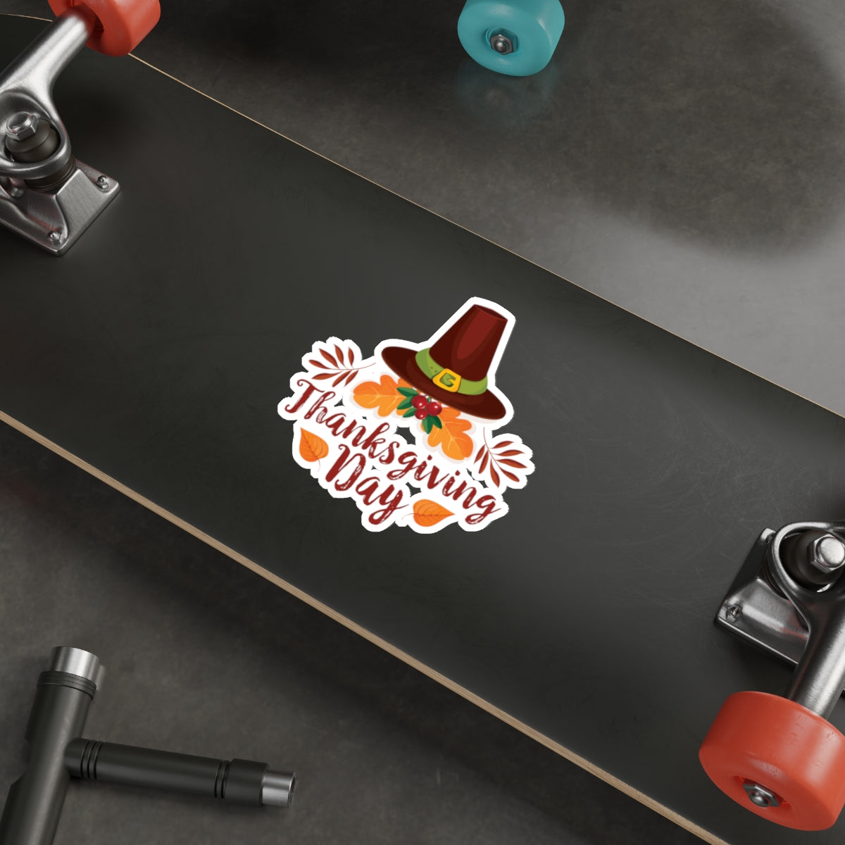 Die-Cut Stickers - Thanksgiving Day - Happy Thanksgiving Day