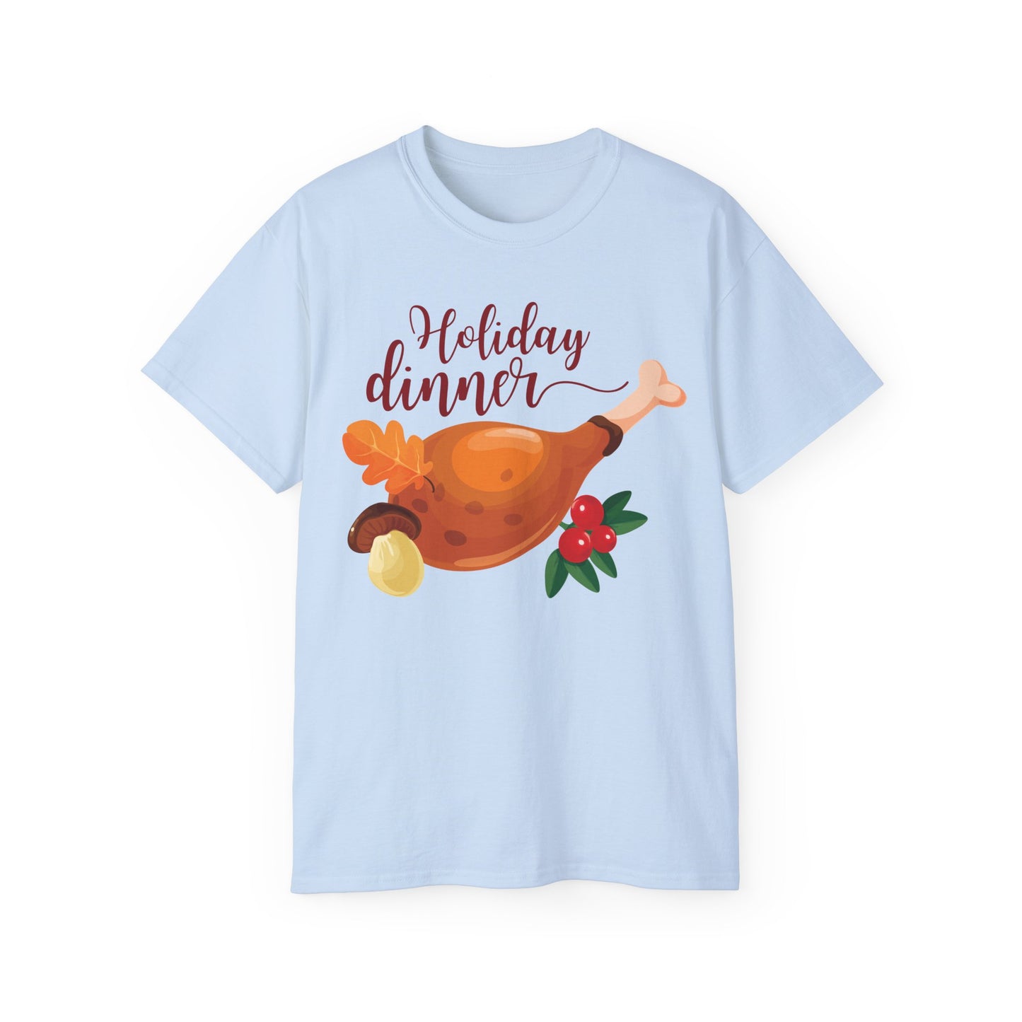 Unisex Ultra Cotton Tee - Holiday Dinner