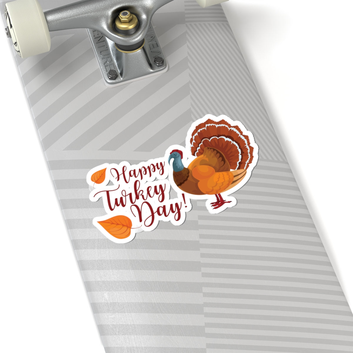 Kiss-Cut Stickers - Happy Turkey Day - Thanksgiving