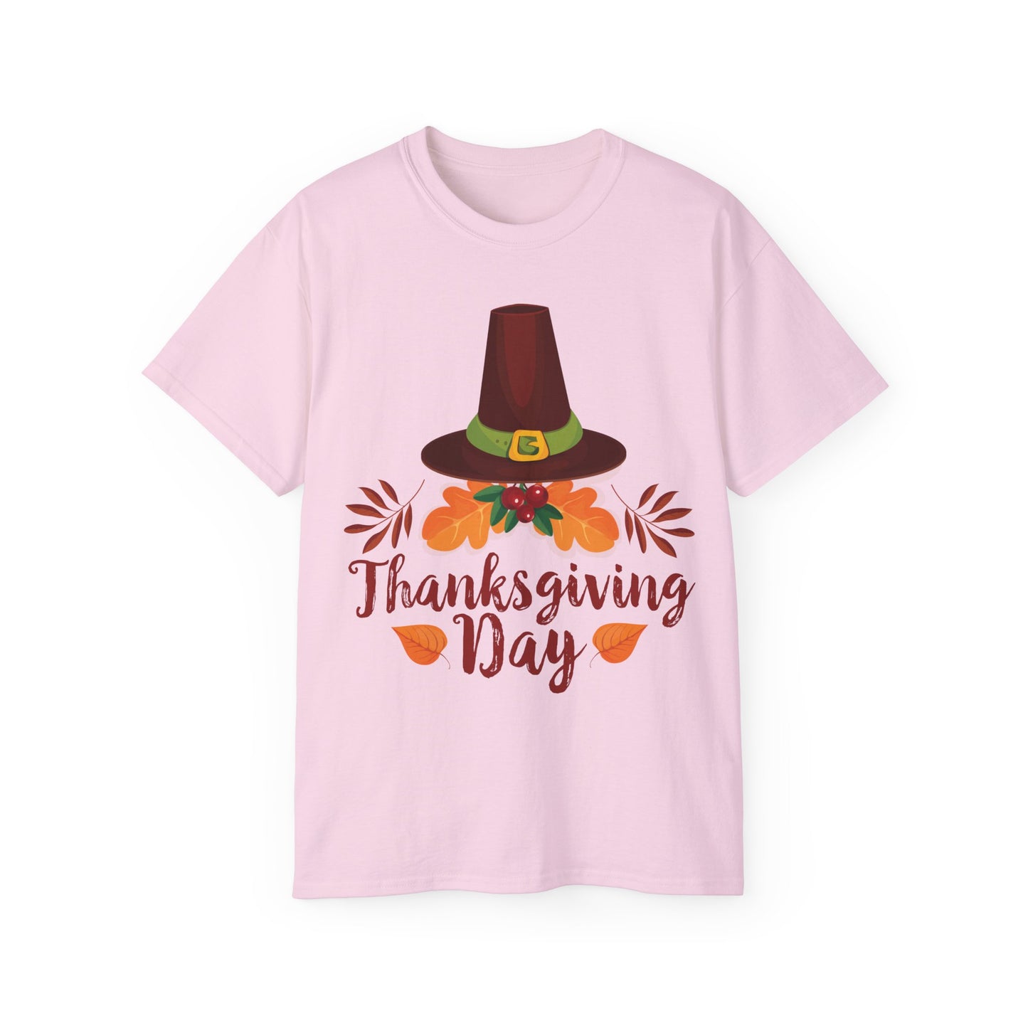 Unisex Ultra Cotton Tee - Thanksgiving Day - Happy Thanksgiving Day