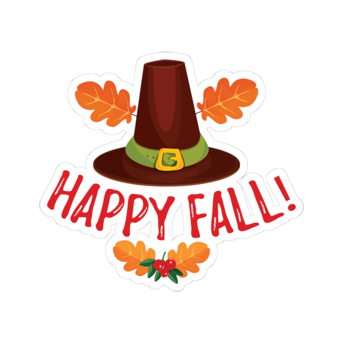 Kiss-Cut Stickers -Happy Fall