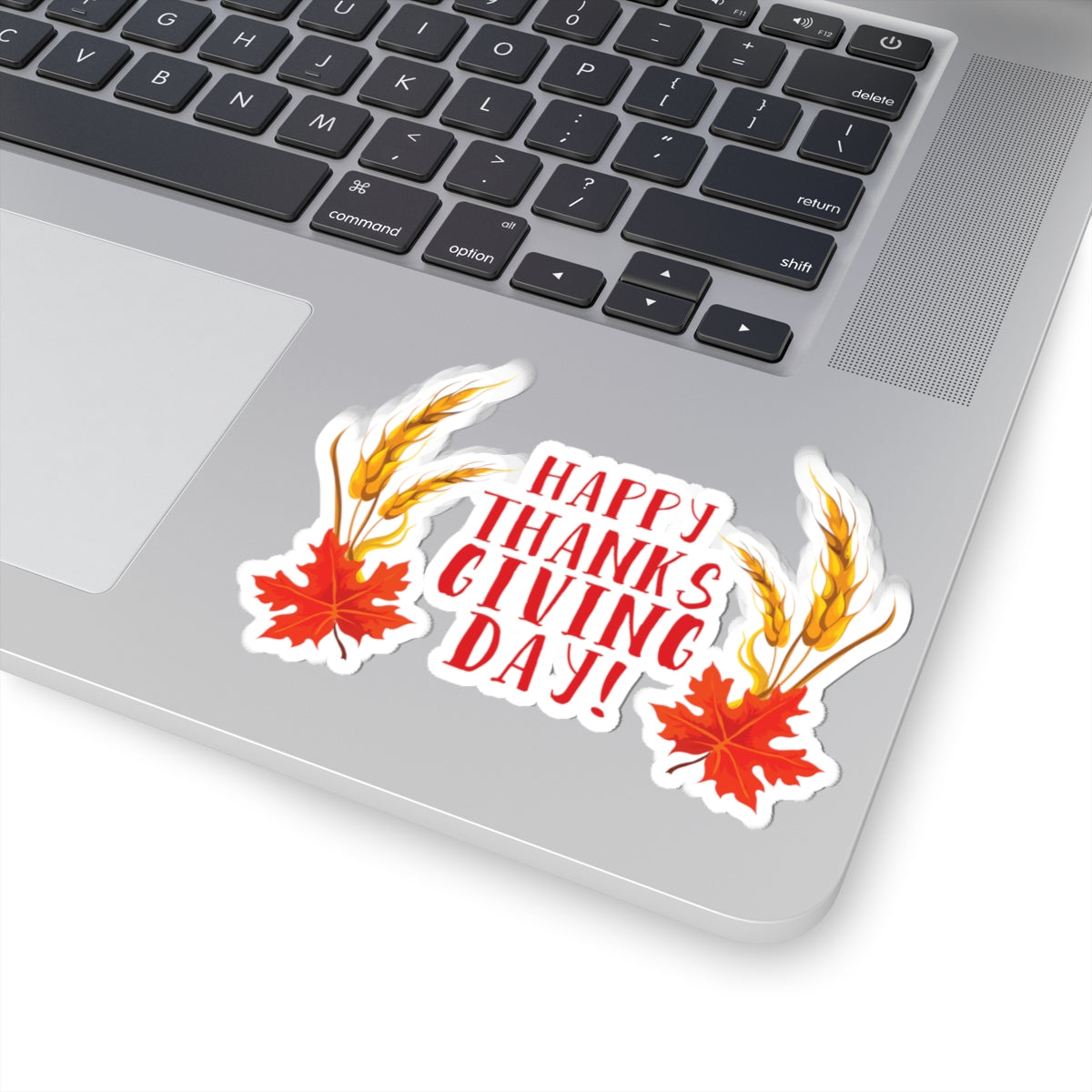 Kiss-Cut Stickers - Happy Thanksgiving Day