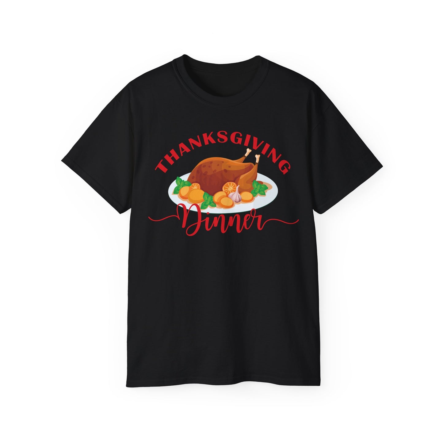 Unisex Ultra Cotton Tee -Thanksgiving Dinner