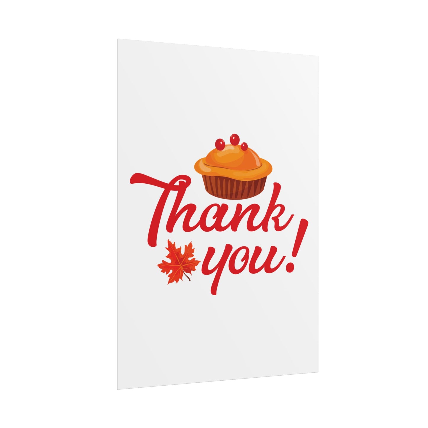 Rolled Poster -Thank you