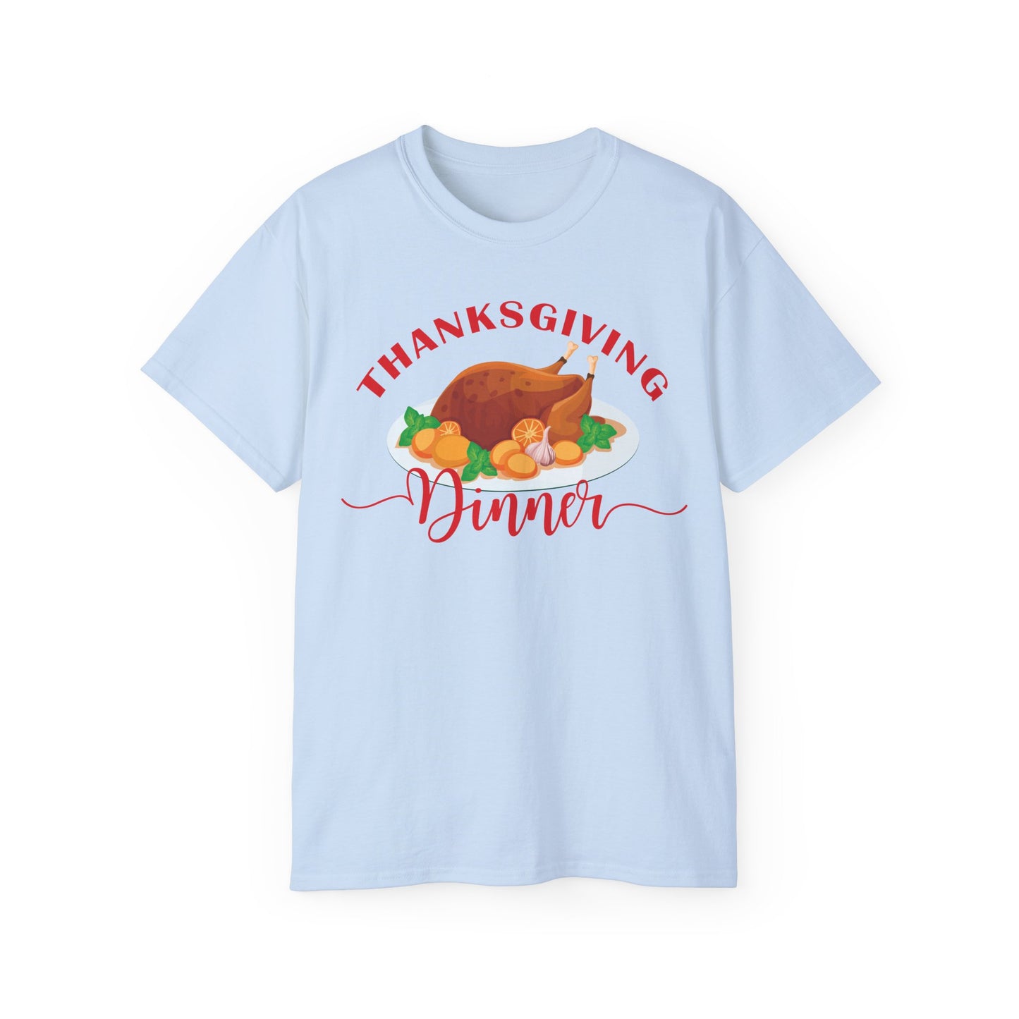 Unisex Ultra Cotton Tee -Thanksgiving Dinner